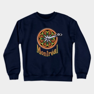 montreal velo Crewneck Sweatshirt